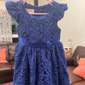 Kid blue formal dress